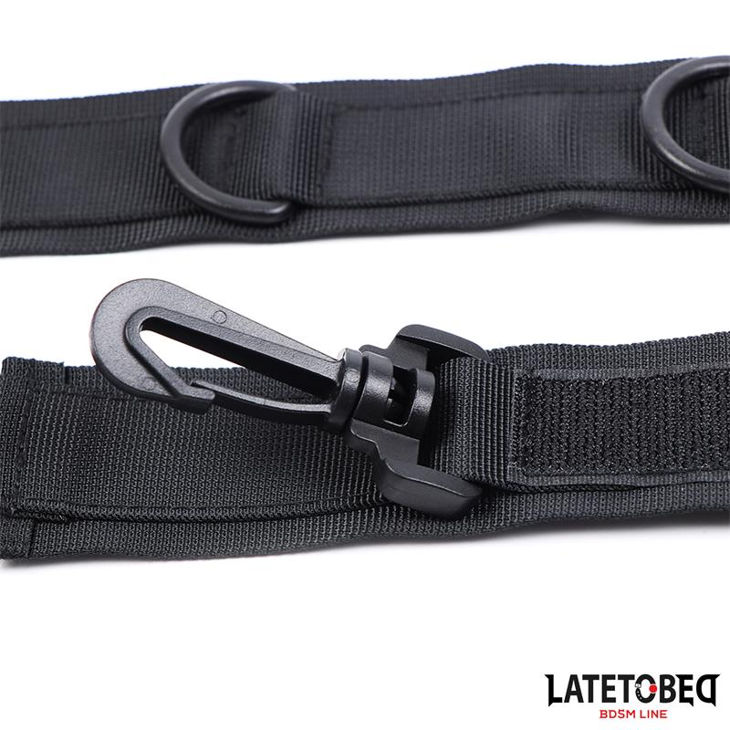 LATETOBED BDSM LINE - COLLAR CON ESPOSAS NYLON TALLA ÚNICA