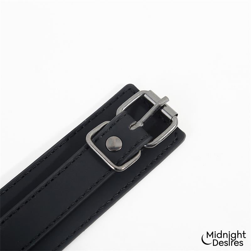 MIDNIGHT DESIRES - COLLAR CON ESPOSAS PARA TOBILLOS CON CADENA