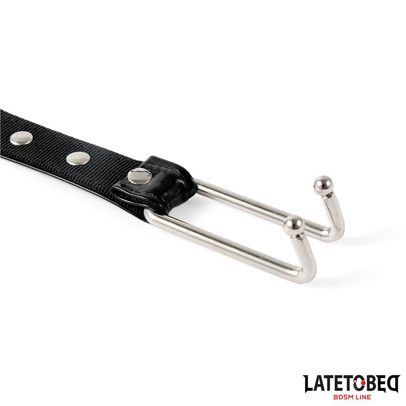 LATETOBED BDSM LINE - COLLAR CON GANCHO PARA LA NARIZ