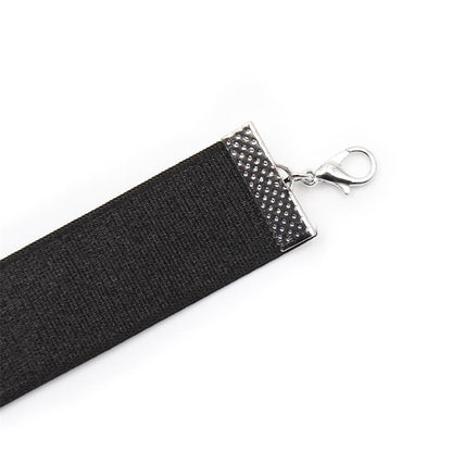 LATETOBED BDSM LINE - COLLAR CON LAZO Y CASCABEL 29 CM NEGRO M