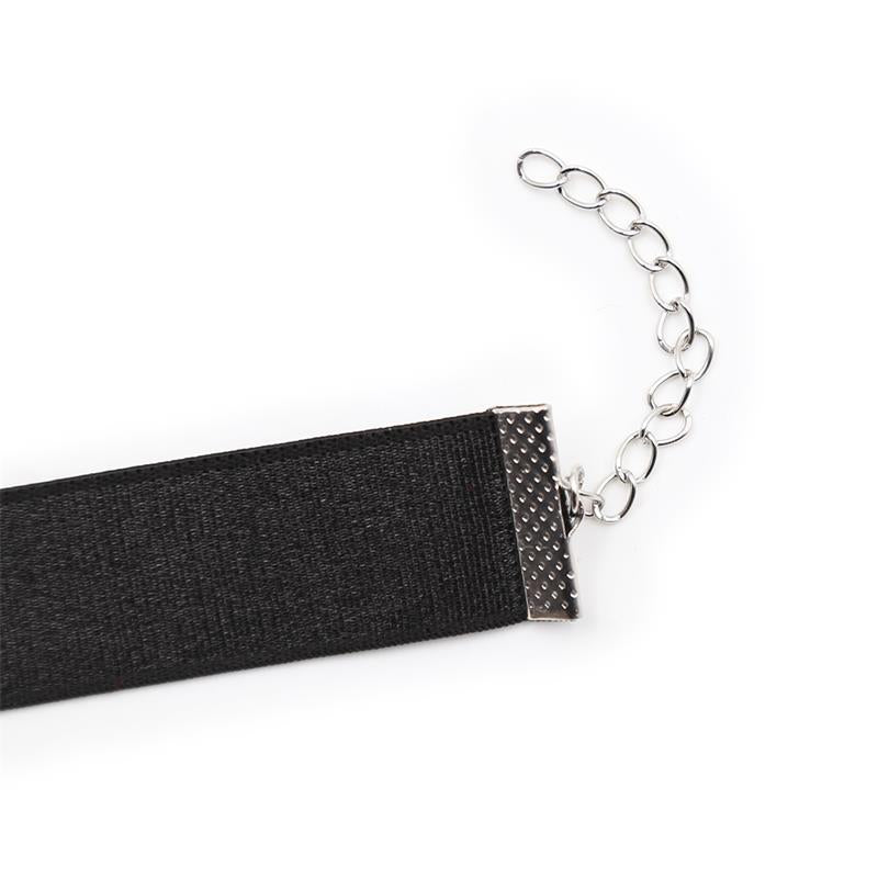 LATETOBED BDSM LINE - COLLAR CON LAZO Y CASCABEL 29 CM NEGRO M