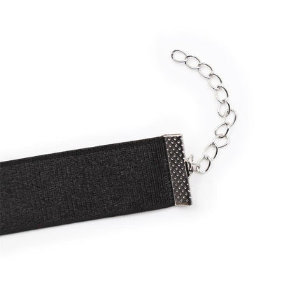 LATETOBED BDSM LINE - COLLAR CON LAZO Y CASCABEL 29 CM NEGRO M