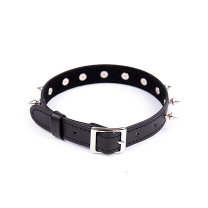 LATETOBED BDSM LINE - COLLAR CON PINCHOS AJUSTABLE 43 CM NEGRO