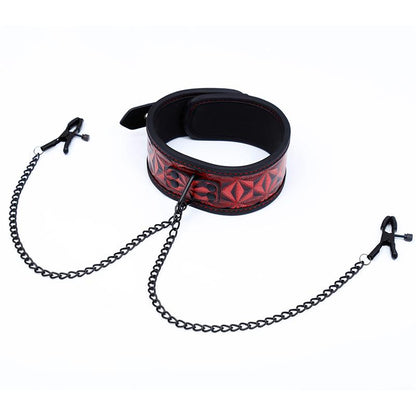 DIAMOND LINE - COLLAR CON PINZAS PARA LOS PEZONES DIAMOND CUERPO VEGANO