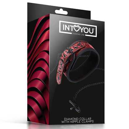 DIAMOND LINE - COLLAR CON PINZAS PARA LOS PEZONES DIAMOND CUERPO VEGANO