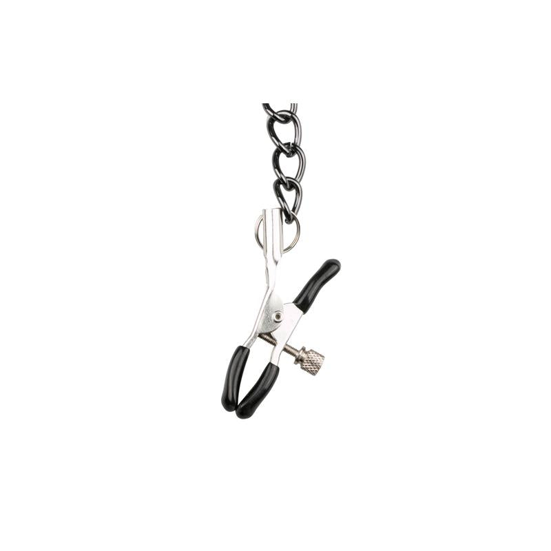 EASYTOYS - COLLAR CON PINZAS PARA PEZONES