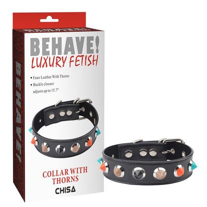 CHISA - COLLAR CON PUAS 46.5 CM