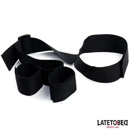 LATETOBED BDSM LINE - COLLAR CON RESTRICCIONES AJUSTABLE CON VELCRO