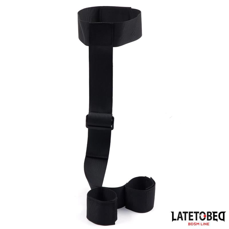 LATETOBED BDSM LINE - COLLAR CON RESTRICCIONES AJUSTABLE CON VELCRO