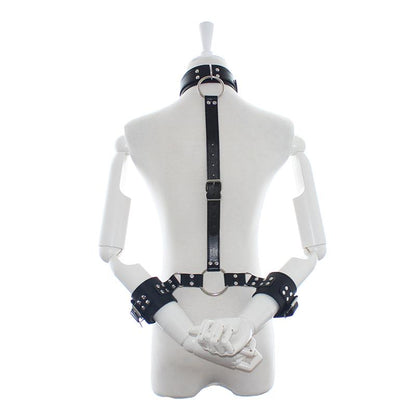 LATETOBED BDSM LINE - COLLAR CON RESTRICCIONES AJUSTABLE NEGRO