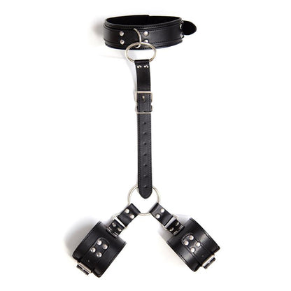 LATETOBED BDSM LINE - COLLAR CON RESTRICCIONES AJUSTABLE NEGRO
