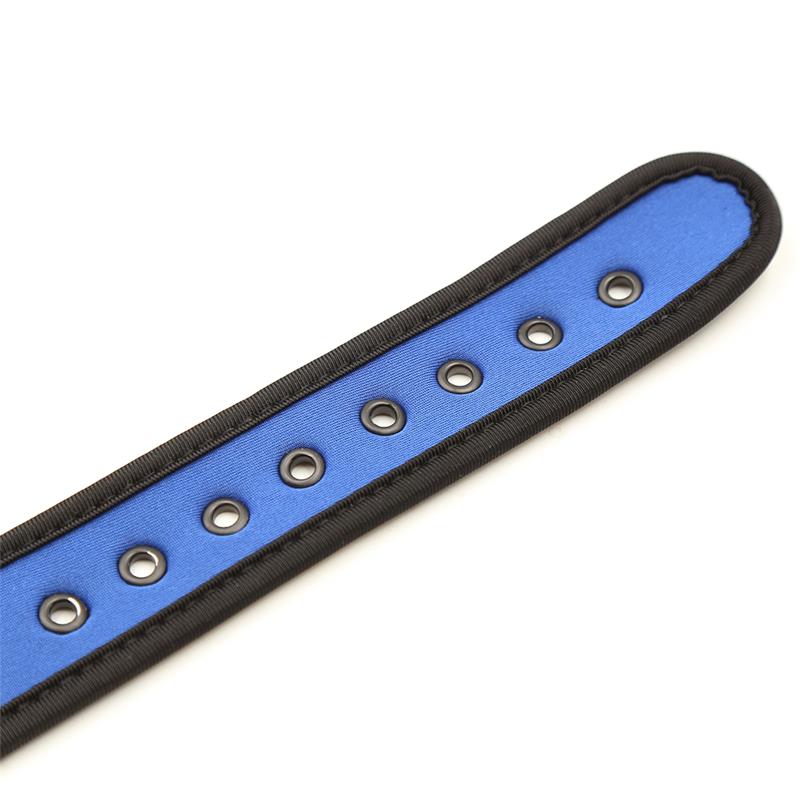 A-GUSTO - COLLAR DE NEOPRENO AJUSTABLE AZUL
