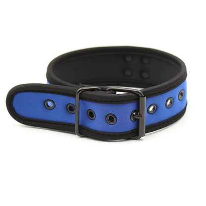 A-GUSTO - COLLAR DE NEOPRENO AJUSTABLE AZUL