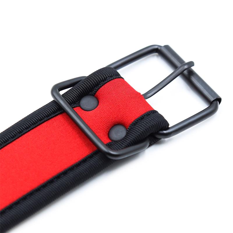 A-GUSTO - COLLAR DE NEOPRENO AJUSTABLE ROJO