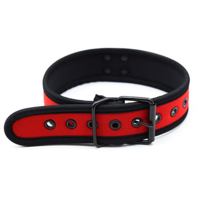 A-GUSTO - COLLAR DE NEOPRENO AJUSTABLE ROJO