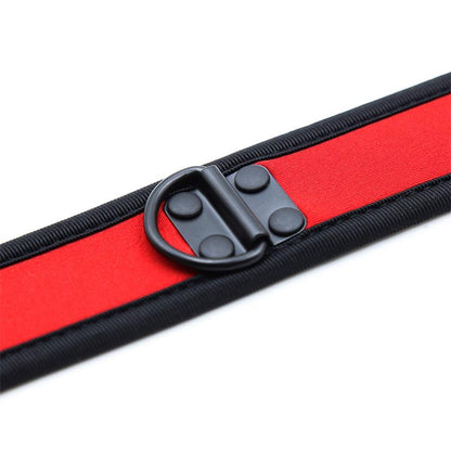 A-GUSTO - COLLAR DE NEOPRENO AJUSTABLE ROJO