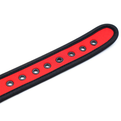 A-GUSTO - COLLAR DE NEOPRENO AJUSTABLE ROJO