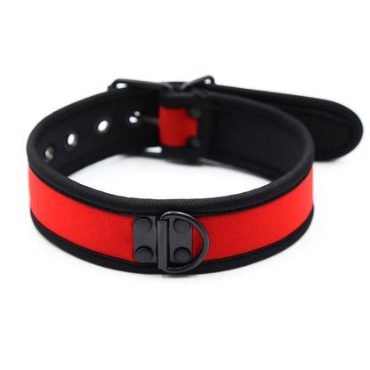 A-GUSTO - COLLAR DE NEOPRENO AJUSTABLE ROJO
