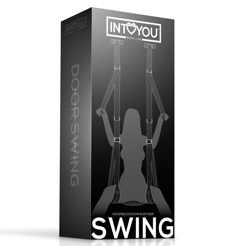 INTOYOU BDSM LINE - COLUMPIO DE PUERTA CON SOPORTE DE MANOS, PIERNAS Y ASIENTO