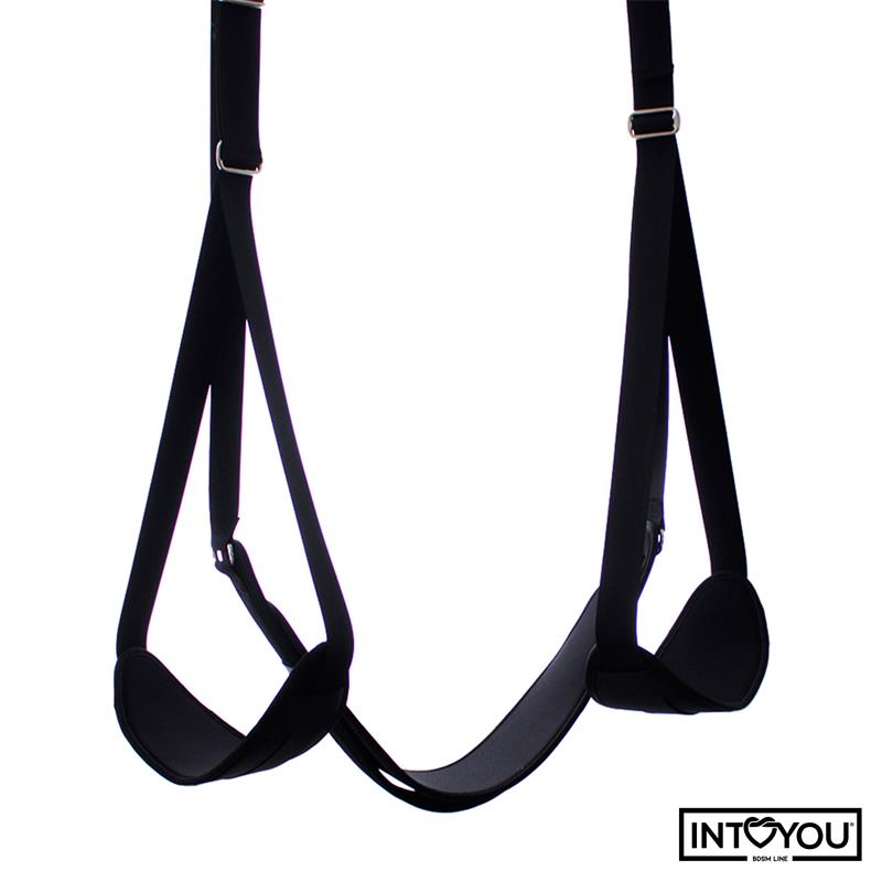 INTOYOU BDSM LINE - COLUMPIO DE PUERTA CON SOPORTE DE MANOS, PIERNAS Y ASIENTO