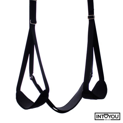 INTOYOU BDSM LINE - COLUMPIO DE PUERTA CON SOPORTE DE MANOS, PIERNAS Y ASIENTO