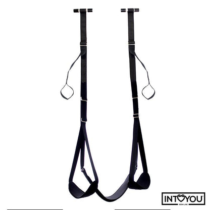 INTOYOU BDSM LINE - COLUMPIO DE PUERTA CON SOPORTE DE MANOS, PIERNAS Y ASIENTO
