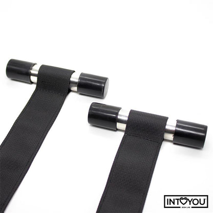 INTOYOU BDSM LINE - COLUMPIO DE PUERTA CON SOPORTE DE MANOS, PIERNAS Y ASIENTO