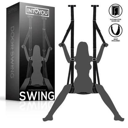 INTOYOU BDSM LINE - COLUMPIO DE PUERTA CON SOPORTE DE MANOS, PIERNAS Y ASIENTO