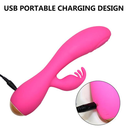 NALONE - CONEJITO VIBRADOR MAGIC STICK CON PULSACIÓN FUCSIA
