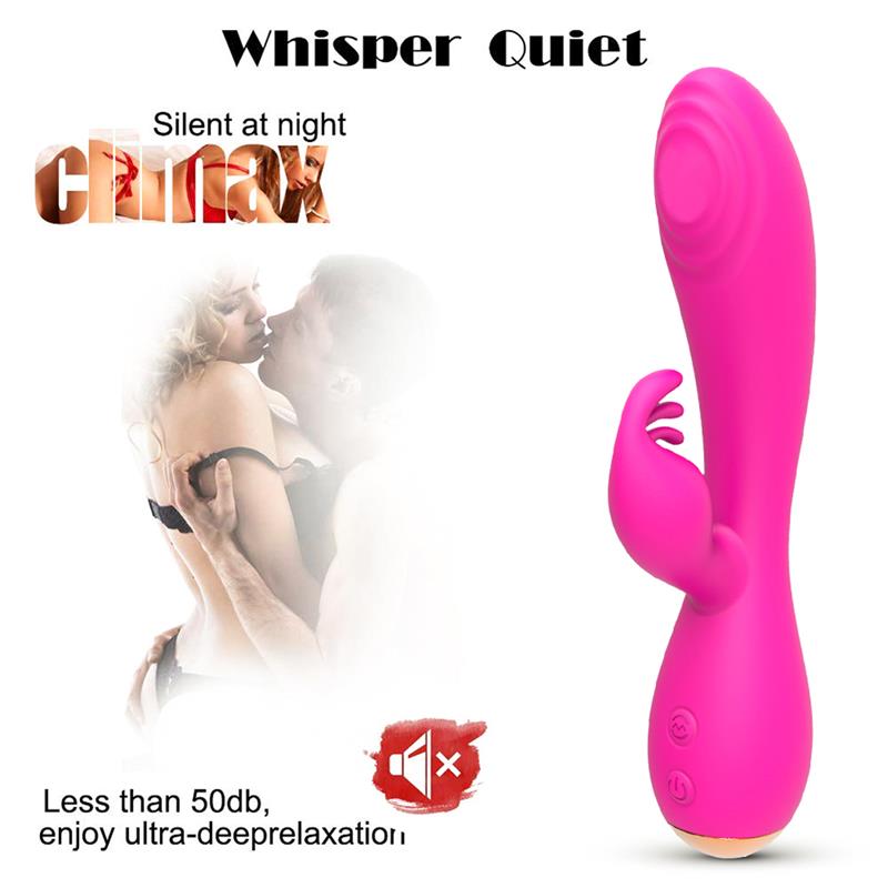NALONE - CONEJITO VIBRADOR MAGIC STICK CON PULSACIÓN FUCSIA