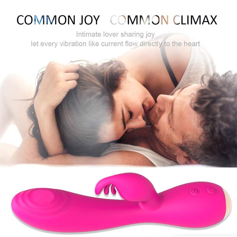 NALONE - CONEJITO VIBRADOR MAGIC STICK CON PULSACIÓN FUCSIA