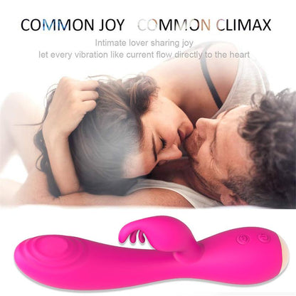 NALONE - CONEJITO VIBRADOR MAGIC STICK CON PULSACIÓN FUCSIA