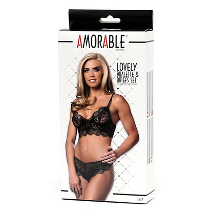 AMORABLE - SET 2 PIEZAS SUJETADOR CON BRAGUITA