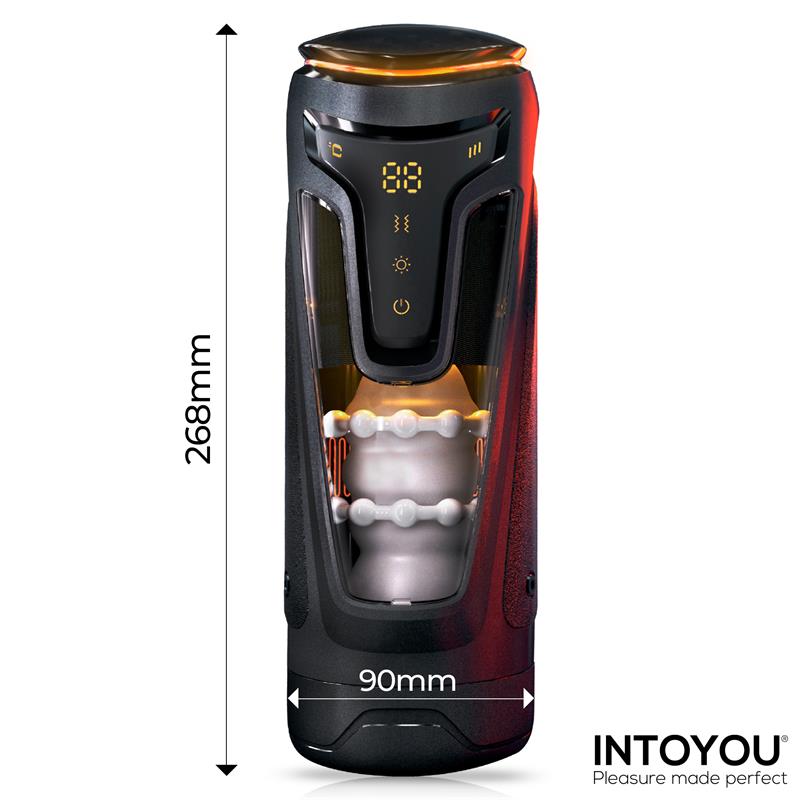 INTOYOU - CONOR MASTURBADOR MASCULINO CON THRUSTING, VIBRACIÓN Y CALOR