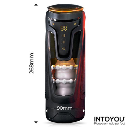 INTOYOU - CONOR MASTURBADOR MASCULINO CON THRUSTING, VIBRACIÓN Y CALOR