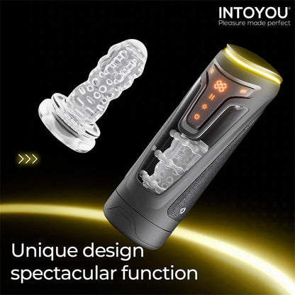 INTOYOU - CONOR MASTURBADOR MASCULINO CON THRUSTING, VIBRACIÓN Y CALOR
