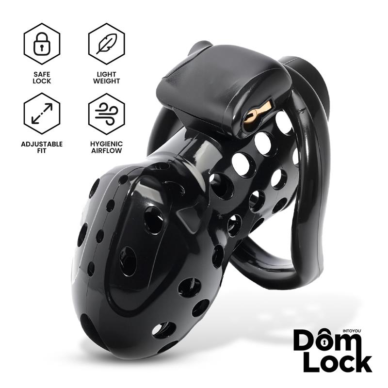 DOMLOCK - CONVICT JAULA PARA EL PENE CON CANDADO INTERNO