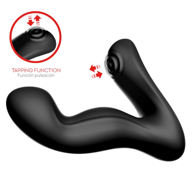 ACTION - CONVO PROSTATE STIMULATOR WITH TAPPING AND FINGER WIGGLE FUNCTION