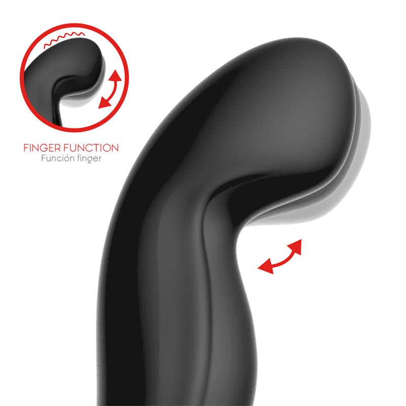 ACTION - CONVO PROSTATE STIMULATOR WITH TAPPING AND FINGER WIGGLE FUNCTION