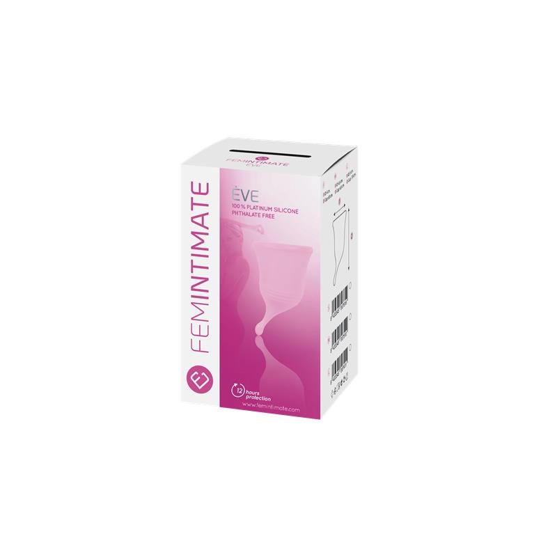 FEMINTIMATE - COPA MENSTRUAL EVE TALLA S SILICONA ROSA