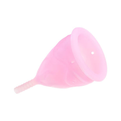 FEMINTIMATE - COPA MENSTRUAL ÈVE ROSA TALLA S SILICONA PLATINO