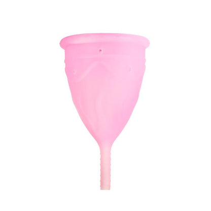 FEMINTIMATE - COPA MENSTRUAL ÈVE ROSA TALLA S SILICONA PLATINO