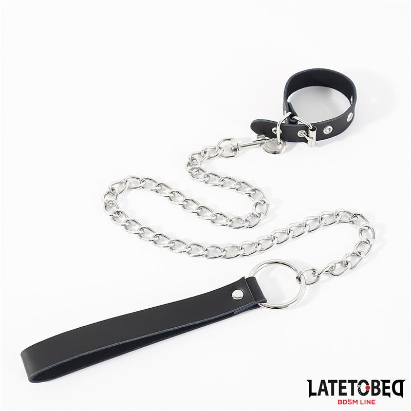 LATETOBED BDSM LINE - CORREA CON ATADURA EXTREMIDADES NEGRO