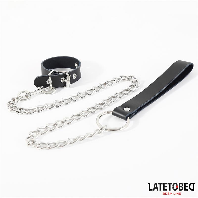 LATETOBED BDSM LINE - CORREA CON ATADURA EXTREMIDADES NEGRO