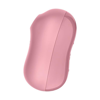 SATISFYER - COTTON CANDY SUCCIONADOR DE CLÍTORIS Y VIBRADOR LIGHT RED