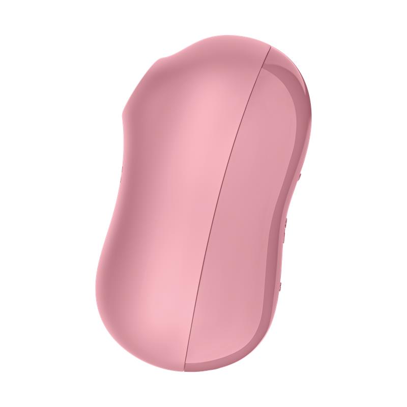 SATISFYER - COTTON CANDY SUCCIONADOR DE CLÍTORIS Y VIBRADOR LIGHT RED