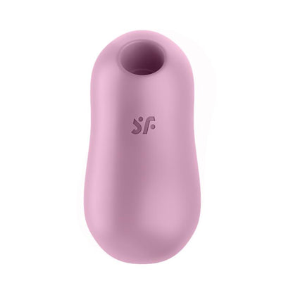 SATISFYER - COTTON CANDY SUCCIONADOR DE CLÍTORIS Y VIBRADOR LILA
