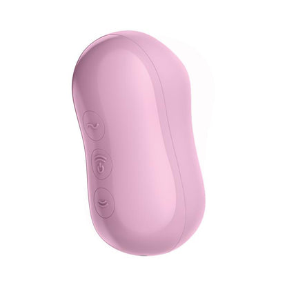 SATISFYER - COTTON CANDY SUCCIONADOR DE CLÍTORIS Y VIBRADOR LILA