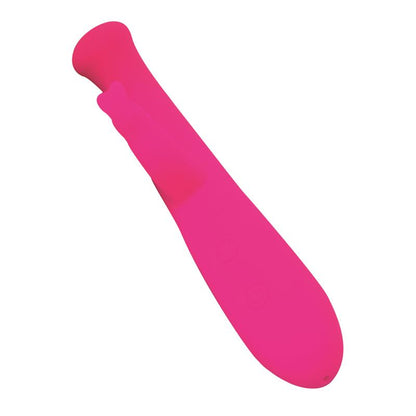GOODIES - COTTON VIBRADOR PUNTO G Y CONEJITO USB SILICONA FUCHSIA