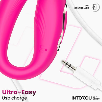 INTOYOU APP SERIES - COUTY JUGUETE PARA PAREJAS CON OSCILACIÓN 360º CON APP